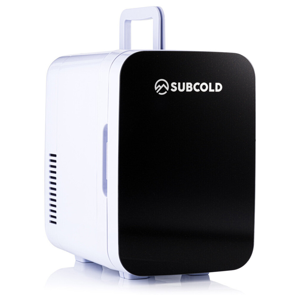 Subcold Ultra 6 Mini Fridge Cooler & Warmer - Black | 6L capacity | Compact, Portable and Quiet | AC+USB Power Compatibility