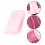 Anti muggengaas deurgordijn Insectenhor (Roze) 8