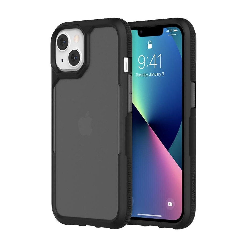 Griffin (Black/Grey, Iphone 13) Survivor Endurance Case For Iphone 13 Series
