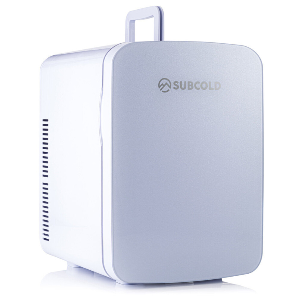 Subcold Ultra 15 Mini Fridge Cooler & Warmer - White | 15L capacity | Compact, Portable and Quiet | AC+DC Power Compatibility