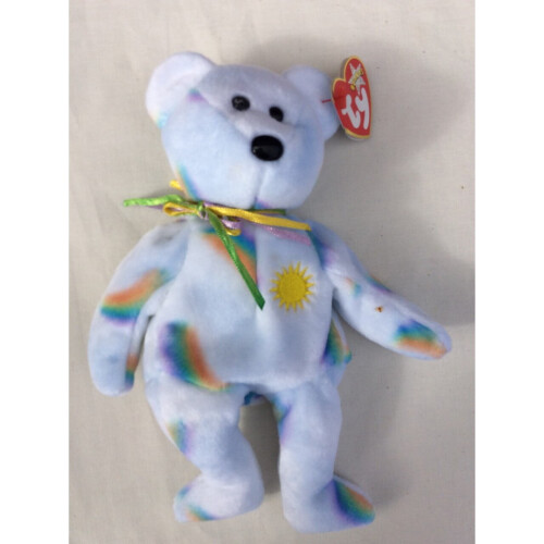 Ty Ty Beanie Baby - Cheery The Bear - TY Beanies Star Tag