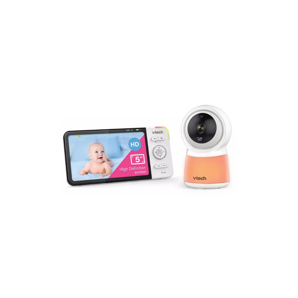 Vtech Rm5754hd 5" Smart Wifi 1080P Pan & Tilt Monitor