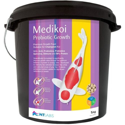 Medikoi Probiotic Growth 5kg 6mm Pellet