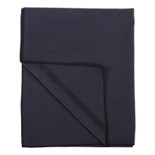 (Black) Microfibre Camping Sports Travel Towel & Carrybag