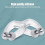 (Type) Portable Transparent Reusable Safe Anti Snore Clip 4