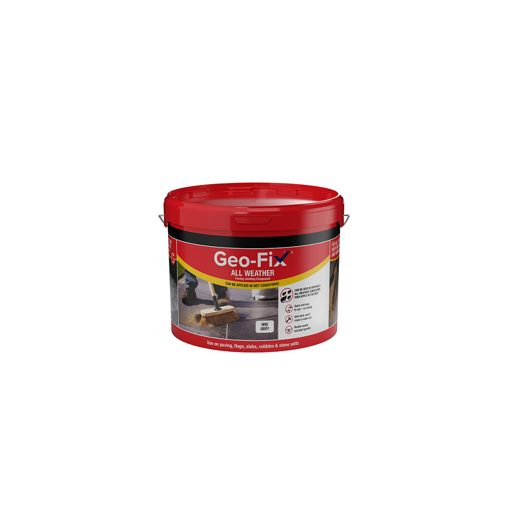 Geo-Fix All Weather Easy Jointing Paving Compound Natural Stone 14Kg
