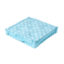 (40 x 40 cm, Blue) Cotton Stars Floor Cushion