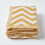 Homescapes (Yellow, 150 x 200 cm) Chevron Cotton Knitted Throw 2