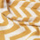 Homescapes (Yellow, 150 x 200 cm) Chevron Cotton Knitted Throw 4