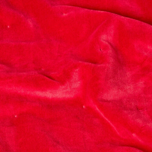 Homescapes (Red, 150 x 200 cm) Velvet Quilted Throw 2