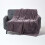 Homescapes (Dark Grey, 150 x 200 cm) Velvet Quilted Throw 1