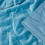 Homescapes (Blue, 125 x 150 cm) Velvet Quilted Throw 4