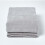 Homescapes (Light Grey, 125 x 150 cm) Velvet Quilted Throw 2