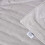 Homescapes (Light Grey, 125 x 150 cm) Velvet Quilted Throw 7