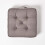 Homescapes (Charcoal Grey) Rajput Ribbed Cotton Floor Cushion 3