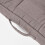 Homescapes (Charcoal Grey) Rajput Ribbed Cotton Floor Cushion 4