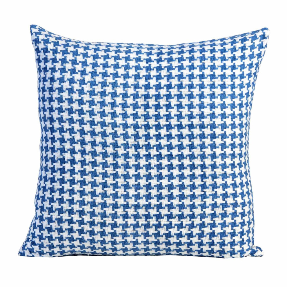 Houndstooth 100% Cotton Cushion Cover