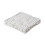 Homescapes (50 x 50 cm, Light Grey) Cotton Thin Stripe Floor Cushion 1