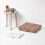 Homescapes (40 x 40 cm, Brown) Cotton Thin Stripe Floor Cushion 2