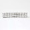 Homescapes (50 x 50 cm, Light Grey) Cotton Thin Stripe Floor Cushion 5