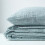 Homescapes (Grey, 225 x 255 cm) Nirvana Slub Cotton Throw 6