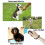 (Pink) Pet Trainer Oval Shape Elastic ABS Dog Training Clicker for Outdoor 9