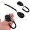 (Pink) Pet Trainer Oval Shape Elastic ABS Dog Training Clicker for Outdoor 5