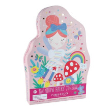 Floss & Rock Childrens Rainbow Fairy Shaped 20pc Kids Jigsaw Puzzle
