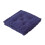 Homescapes (50 x 50 cm, Navy Blue) Cotton Plain Floor Cushion 1