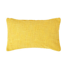 (30 x 50 cm, Ochre Yellow) Nirvana Cotton Cushion Cover