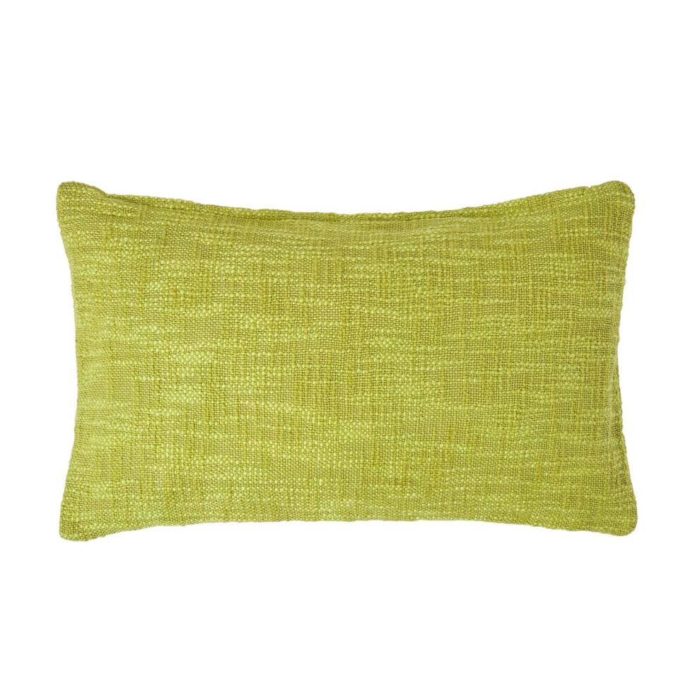 Homescapes (30 X 50 Cm, ) Nirvana Cotton Cushion Cover Green