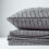 Homescapes (Grey, 150 x 200 cm) Cotton Cable Knit Throw 7