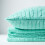 Homescapes (Green, 130 x 170 cm) Cotton Cable Knit Throw 7