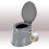 6L Large Portable Compact Toilet Potty Loo for Camping (Grey) 2