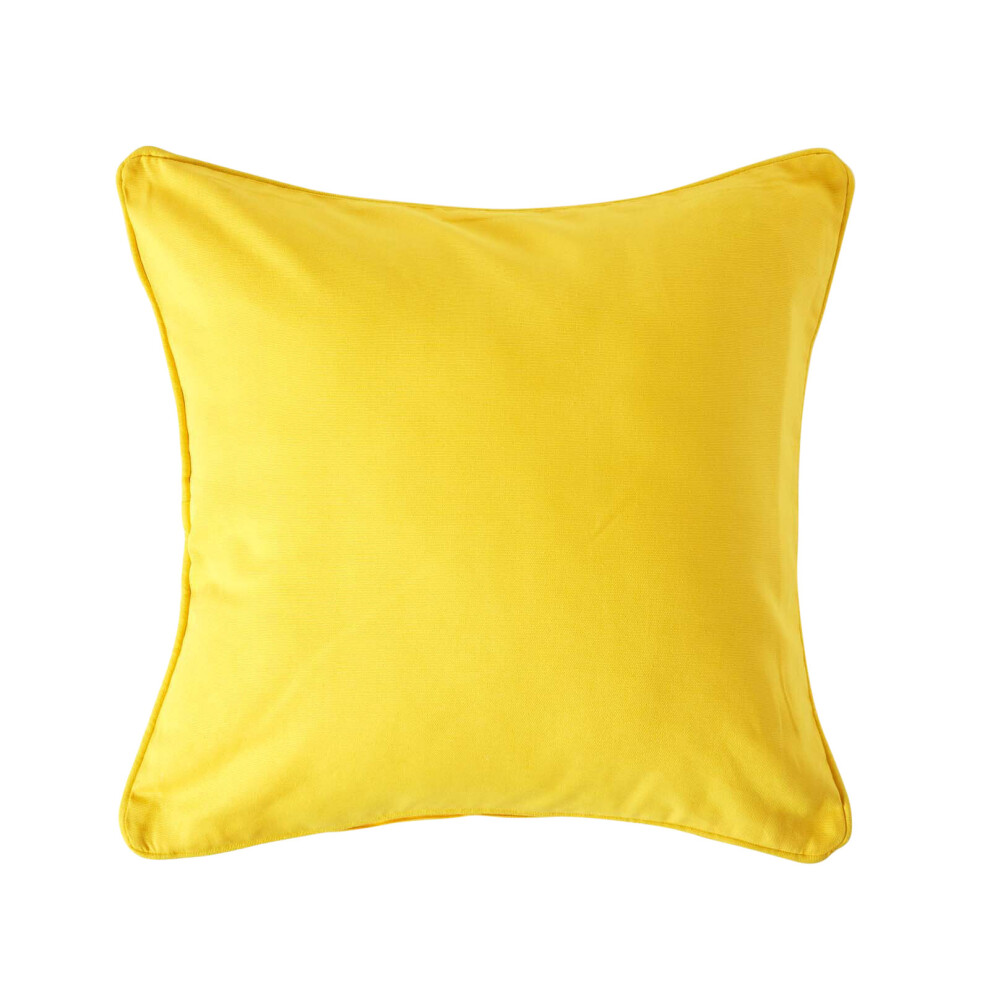 Cotton Plain Cushion Cover