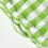 Homescapes (40 x 40 cm, Green) Block Check Cotton Gingham Floor Cushion 4
