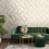 Fine Decor Fine Decor Cascade Leaf Cream Gold Wallpaper FD42838 3