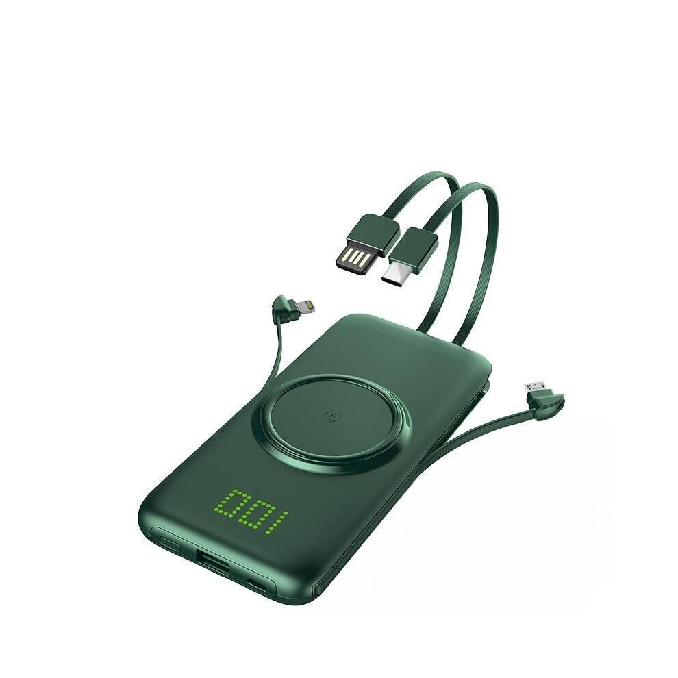 (10000Mah ) 10000/20000Mah Qi Wireless Charger Power Bank Green 3503946271345
