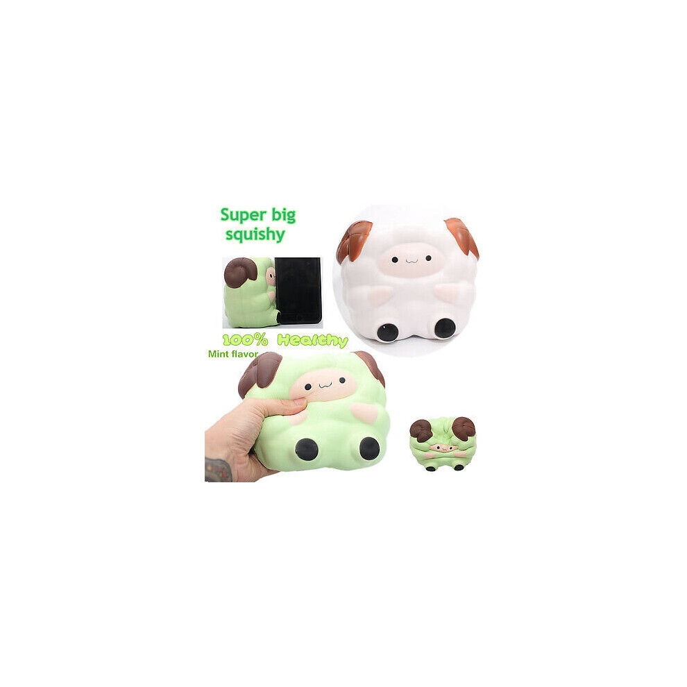 (44#14Cm Big Sheep) New Jumbo Big Sheep Squishy Charm Slow Rising Phone Charm Stress Relief Toy Gift 633494466511