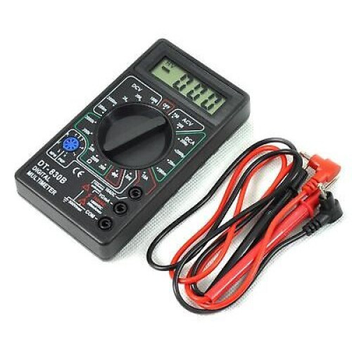 Ψηφιακό πολύμετρο LCD DT830B 830B 3 1/2 1999 Voltmeter Ammeter Ohm 2