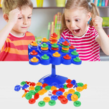 Adults Kids Toys Balanced Topta Jenga Tip Topple Strategy Balancing Family Board Game Toy Gifts