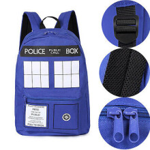 Blauwe Doctor Who Tardis Politie Doos Dr Who Rugzak Schoudertas Rugzak