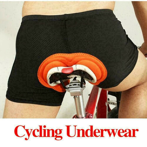 Roupa interior acolchoada para homem e mulher para ciclismo CalÃ§as macias Presentes (MÃdio) 1