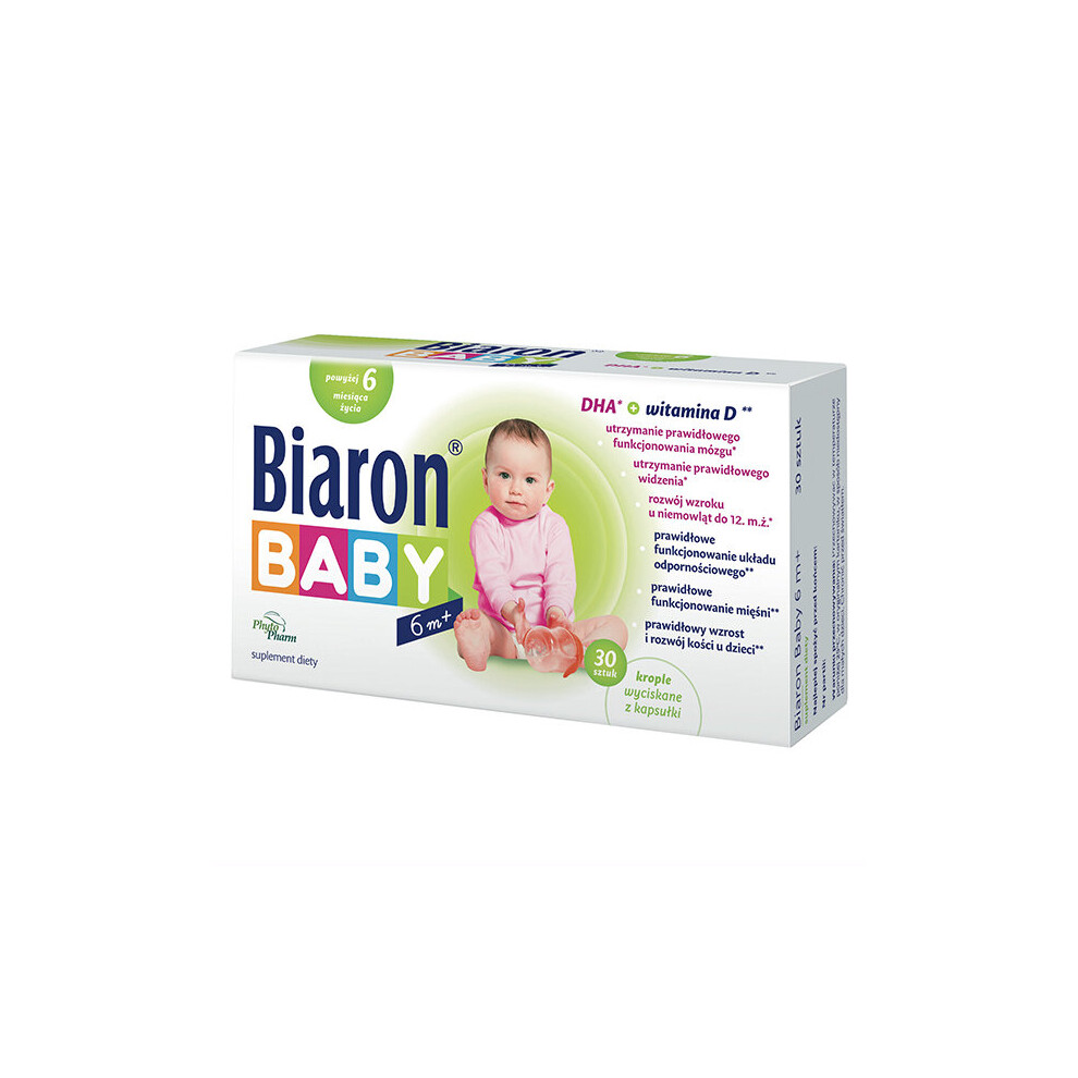 Biaron Baby 6m+ - 30capsules twist-off