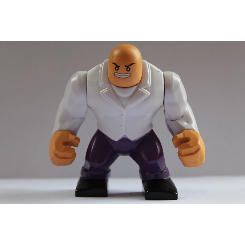 (kingpin) Super Hero Large Toy Action Mini Figures Fits Lego