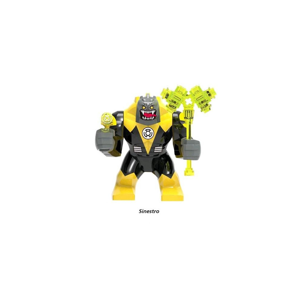 (sinestro) Super Hero Large Toy Action Mini Figures Fits Lego