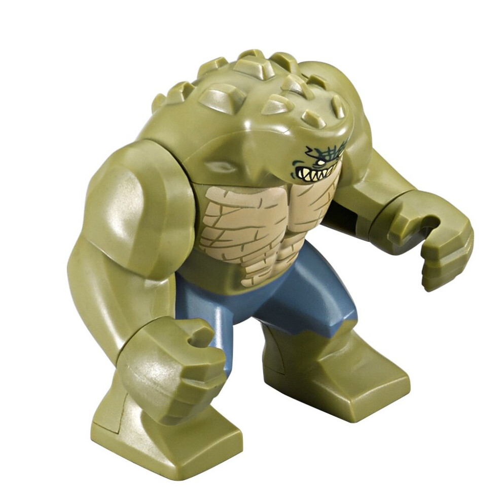 (killer croc) Super Hero Large Toy Action Mini Figures Fits Lego