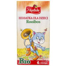 Apotheke Herbatka dla dzieci Rooibos, Bio, powyżej 6 miesiaca, 1,5 g x 20 saszetek