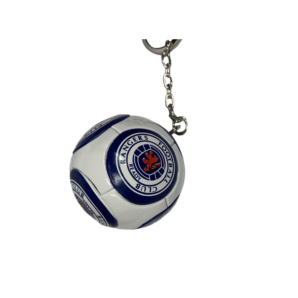 Rangers FC Crest Football Keyring