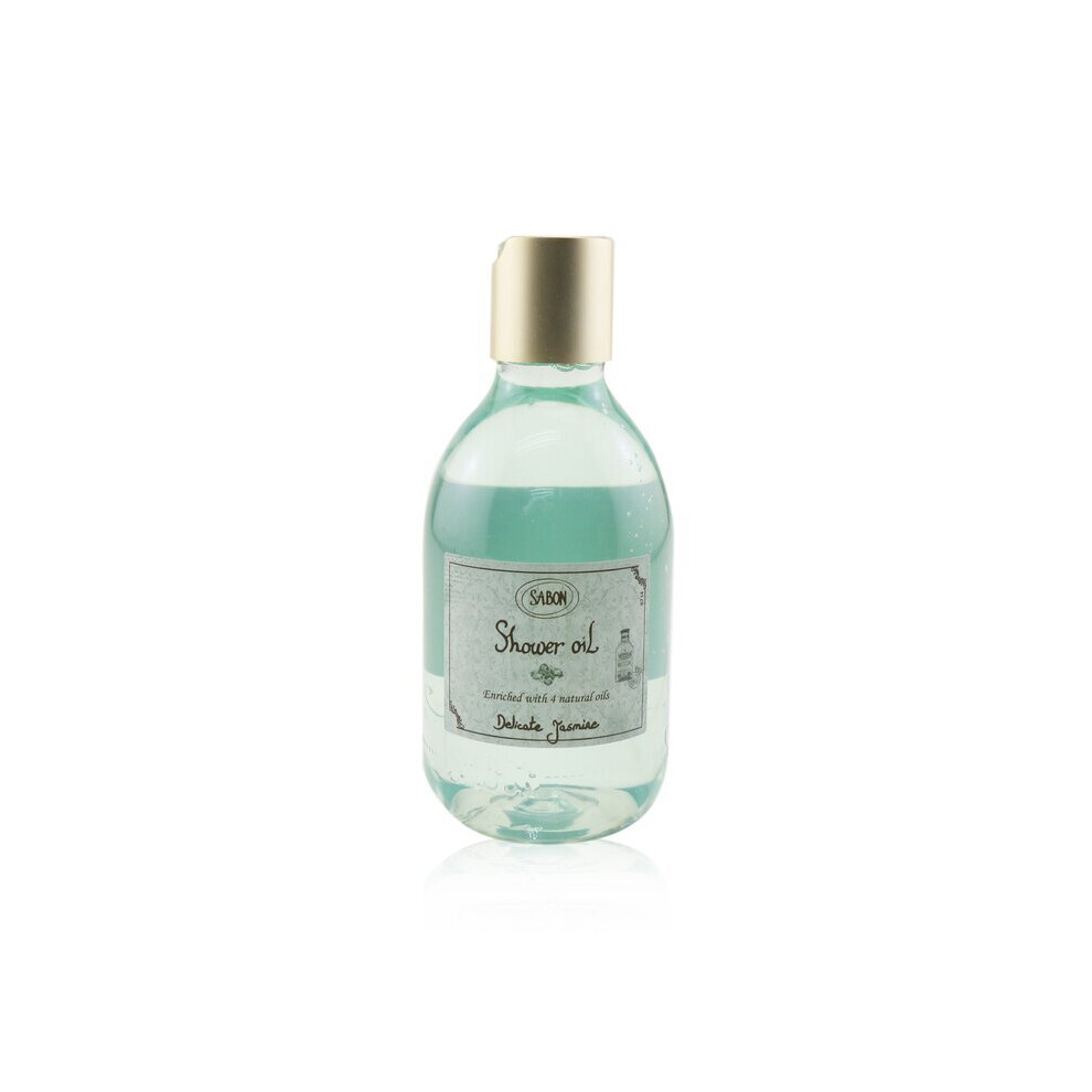 Shower Oil - Delicate Jasmine (plastic Bottle) - 300ml/10.1oz